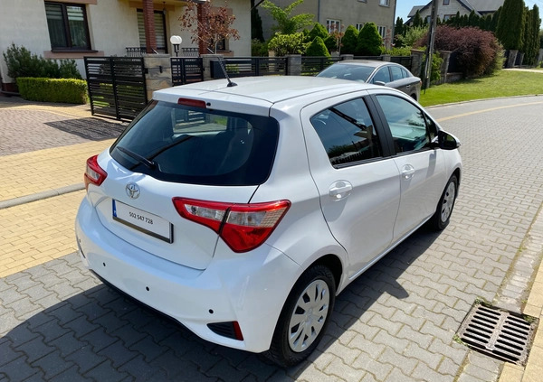 Toyota Yaris cena 40900 przebieg: 127000, rok produkcji 2018 z Czyżew małe 497